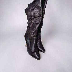 Vintage Poppies Boots size 6